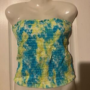 Justice strapless top girls size 14-16